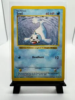 Pokemon TCG Seel 41/102 Base Set 1999 WotC Common Non-Holo Vintage LP - Image 1