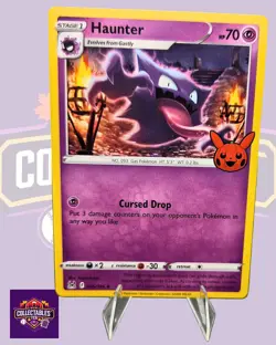 Haunter 065/196 Trick or Trade Pokemon TCG 2023 Regular - Free Shipping NM - Image 1