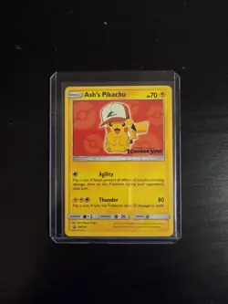 Pokemon I Choose You Ash's Pikachu Promo Set SM108-114 - Image 4