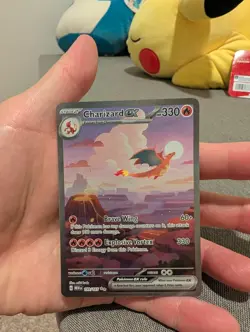 Pokemon TCG Charizard EX 199/165 Scarlet & Violet 151 (READ DESCRIPTION) - Image 1
