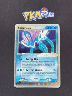 Pokemon TCG Suicune Team Magma Vs Team Aqua 94/95 Holo Rare HP. - Image 1