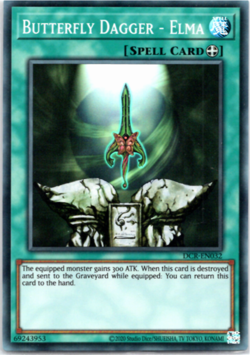 Butterfly Dagger - Elma - DCR-EN032 - Super Rare - Yugioh - Image 1