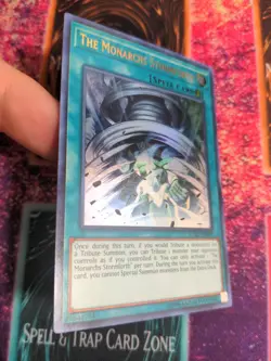 Yu-Gi-Oh! The Monarchs Stormforth LCKC-EN093 Unlimited Ultra Rare NM - Image 2