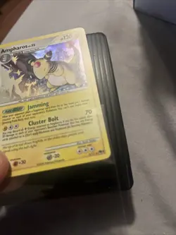 Pokemon TCG Ampharos Holo Card 001/017 Pop Series 7 - Image 2