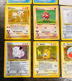 Lot of 11 WOTC HOLO RARE POKEMON CARDS Moderately Played - Image 3