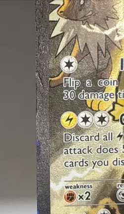 Pokemon Pikachu EX XY124 Full Art Holo Black Star Promo Card 2016 - Image 3