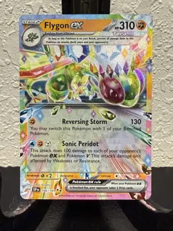 Pokemon TCG Flygon EX 106/191 Surging Sparks Double Rare Card (NM Condition) - Image 1