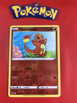 CHARMANDER 023/185 Reverse Holo - Pokemon Trading Card Game Nintendo - Image 1