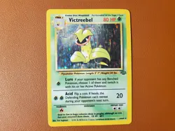 Victreebel Pokemon TCG Jungle Set Unlimited 14/64 Rare Holo Card, 1999 LP - Image 1