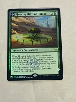 MTG FOIL Growing Rites of Itlimoc Buy-A-Box Promo Ixalan Magic the Gathering - Image 1