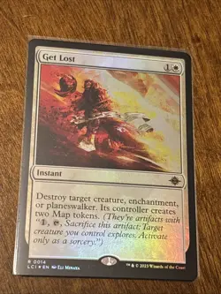 Get Lost the Lost Caverns of Ixalan Foil LCI 14 Rare Instant White - Image 1