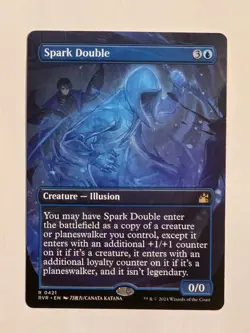 Spark Double R0421 Reg (Anime Borderless) Ravnica Remastered Magic the Gathering - Image 1