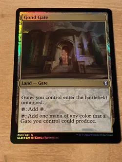 Gond Gate FOIL - MTG Commander Legends: Battle for Baldur's Gate - NM - Image 1