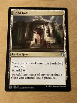 Gond Gate - MTG Commander Legends: Battle for Baldur's Gate - NM - Image 1