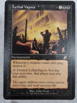 Magic the Gathering: Lethal Vapors Scourge Regular Rare 2003 - Image 1