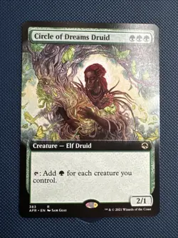 MTG Circle of Dreams Druid (Extended Art) - (AFR) NM - Image 1