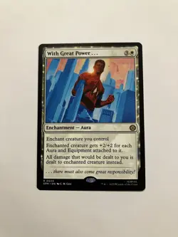 With Great Power . . . (# 24) - MTG - Marvel's Spider-Man Regular NM - Image 1