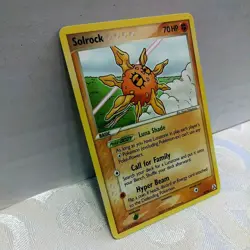 POKEMON Solrock 25/92 EX Legend Maker Set, RARE, NM Condition - Image 2