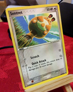 POKEMON Sentret 62/92 EX Legend Maker Set, Common, NM Condition - Image 2