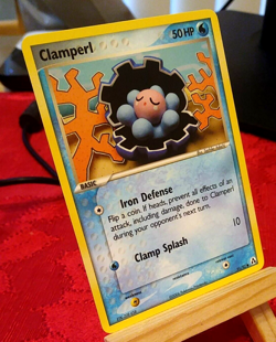 POKEMON Clamperl 51/92 EX Legend Maker Set, Common, NM Condition - Image 2