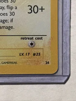 ___'s Pikachu Birthday 24/53 Celebrations Classic Collection NM Holofoil Pokemon - Image 2