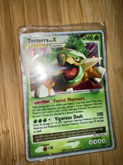 Pokemon TCG Torterra Emperor And Infernape LV.X Black Star Promotional Holo - Image 1