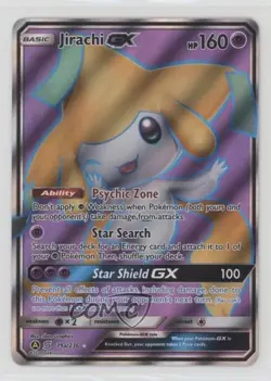 Jirachi GX (Full Art Holo) Pokemon Sun & Moon Unified Minds #79a - Image 1