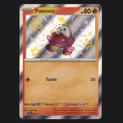 Fuecoco SVP 079 Paldean Fates S&V Black Star Promo Baby Shiny Pokemon TCG MINT🔥 - Image 1