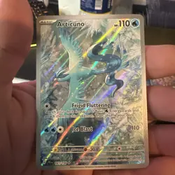Pokemon TCG Articuno IR 161/159 Journey Together English Edition - Image 1