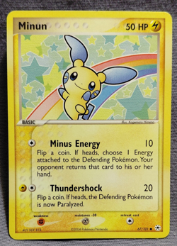 Pokemon Plusle and Minun 67/101 69/101 Hidden Legends Non-Holo 2004 = Both NM - Image 2