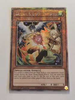 Droll & Lock Bird RA02-EN006 Quarter Century Secret Rare Yugioh 1st Edition Mint - Image 1