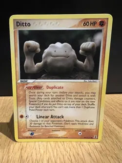 Ditto EX Delta Species 62/113 Excellent Geodude Pokemon Card 2005 - Image 3