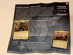 Magic the Gathering MTG Warhammer 40K Commander Deck TYRANID SWARM 100 cards - Image 4
