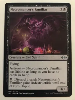 MTG Modern Horizons 2 Necromancer's Familiar 094/303 NM - Image 1
