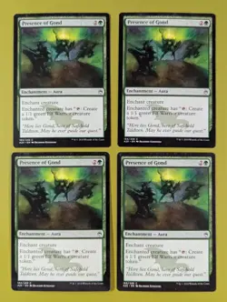 Presence of Gond x4 Masters 25 4x Playset Magic the Gathering MTG - Image 1