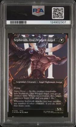 Sephiroth, Fabled SOLDIER (0382) (Borderless Foil)- PSA 10 GEM MINT - Image 2