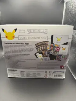 2021 POKEMON SWSH CELEBRATIONS 25TH ANNIVERSARY ETB ELITE TRAINER BOX - SEE DISC - Image 2