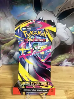 NEW Pokemon Mega Evolution Sleeved Booster Pack Sealed - Image 1