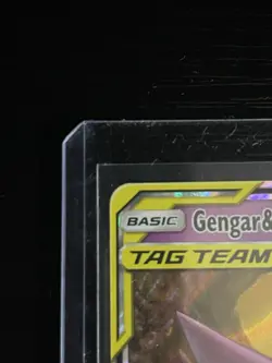 Gengar & Mimikyu GX 2019 Pokemon Sun Moon Team Up #53 CGC 9 - Image 2