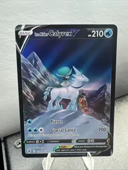 Pokemon TCG Ice Rider Calyrex V Sword & Shield - Astral Radiance TG14/TG30 Holo - Image 1