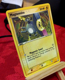 POKEMON Magnemite 59/92 EX Legend Maker Set, Common, NM Condition - Image 2