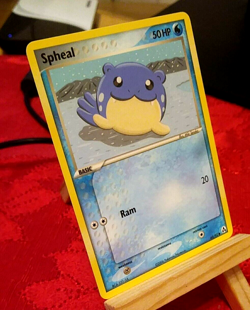 POKEMON Spheal 65/92 EX Legend Maker Set, Common, NM Condition - Image 2