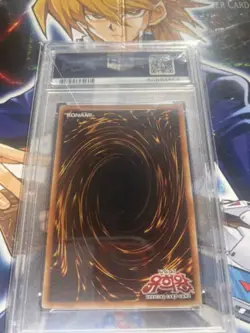 PSA 9 Yugioh! Mystical Elf LOB-K062 Korean Super Rare - Image 2