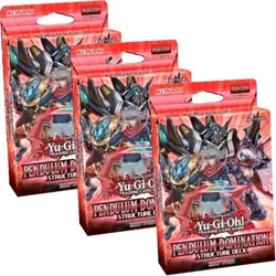 Yugioh TCG Pendulum Domination 1st Edition Structure Decks x 3 SEALED! - Image 1
