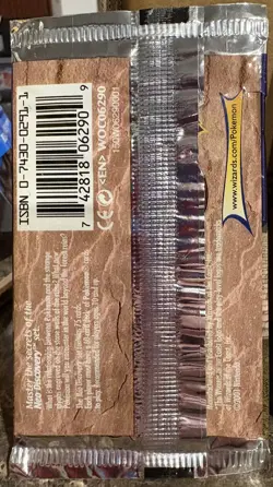 2001 Pokemon Neo Discovery Complete Wrapper Set. No cards Included - Image 2