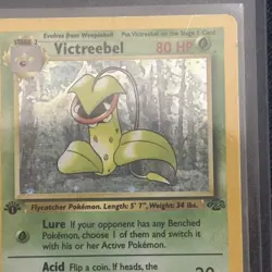 Pokemon TCG Victreebel Jungle 1st Edition Holo Card 14/64 Unlimited Rare - Image 5