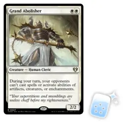 GRAND ABOLISHER Commander Masters Magic MTG MINT CARD - Image 1