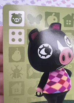 Agnes #172 Amiibo Animal Crossing Trading Card Game 🍬 - Image 3
