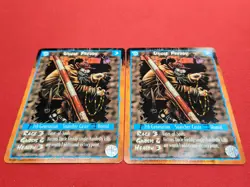 Pair of White Wolf Rage TCG CCG Misprint Card Uncle Freddy 7th Generation - Image 1