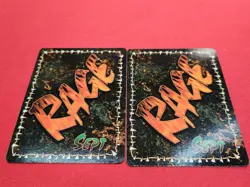 Pair of White Wolf Rage TCG CCG Misprint Card Uncle Freddy 7th Generation - Image 2